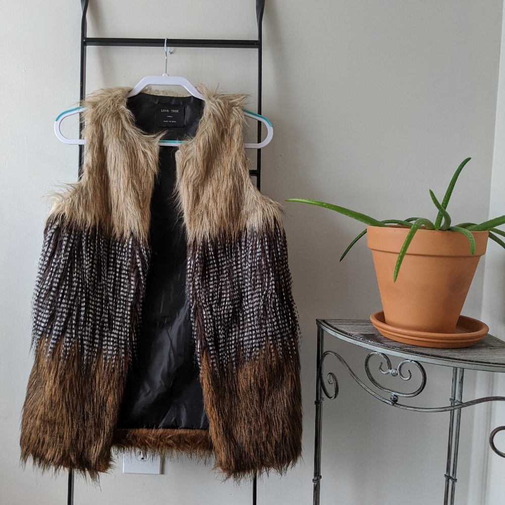 Faux Fur Vest
